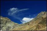 5D3_10103 - <strong>Refuge Robert Blanc - Col de la Seigne<br/> ... tandis que les nuages tracent une arabesque au dessus du Refuge Robert Blanc </strong></br> Bourg-Saint-Maurice - Septembre 2017