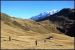 IMG_27619 - <strong>Tour de la Montagne d'Outray<br/> Nous plongeons sur l'Abri des Moineaux, face au Mont-Blanc </strong></br> Beaufort-sur-Doron - Novembre 2015