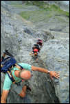 5D3_07034  -  <strong>Dérochoir - Platé<br/>Au démarrage du passage du Dérochoir</strong> <br/>Passy - Juillet 2017