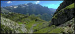 5D3_08508-08509  -  <strong>Lac de la Vogealle<br/>Descente sur le Refuge de la Vogealle face au Mont Ruan et au Pic du Tenneverge</strong> <br/>Sixt-Fer-à-Cheval - Août 2017