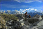 IMG_19042  -  <strong>Rescente sur Ayères des Pierrières face au Mont-Blanc</strong> <br/>Passy - Octobre 2014