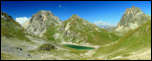 IMG_36328-36329  -  <strong>Pointe des Cerces<br/>Au dessus du Col des Cerces et du lac du Grand Ban.</strong>	<br/>Valloire - Septembre 2016