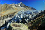 5D3_10348-10350  -  <strong>Lognan - Glacier d'Argentière<br/>Le Glacier d'Argentière et l’Aiguille du Chardonnet</strong> <br/>Chamonix - Octobre 2017
