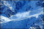 IMG_20892  -  <strong>Nuage de poudreuse au dessus de Plan Glacier (Glacier des Bossosn)</strong></br> Les Houches- Février 2015