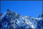 IMG_20896  -  <strong>L'arête entre l'Aiguille et le Col du Midi depuis les Chalets de Chailloux</strong></br> Les Houches- Février 2015