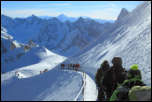 IMG_21935 -  <strong>A la première benne de l'Aiguille du Midi, descente par le chemin skieurs</strong></br> Chamonix - Avril 2015