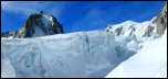 IMG_22029-22030  -  <strong>La Tour Ronde et le Mont-Blanc au dessus des crevasses du Glacier du Géant</strong></br> Chamonix - Avril 2015