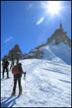 IMG_22146  -  <strong>L'arête finale ...</strong></br> Chamonix - Avril 2015