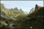 IMG_10806  -  <strong>Vallon de La Glière avec l'Aiguille de la Vanoise masquant la Grande Casse </strong>	<br/>Pralognan-La-Vanoise  -  Octobre 2013