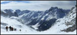 IMG_29987-29988  -  <strong>Col de la Vanoise<br/>En redescendant sur le vallon de la Glières avec en face l'Aiguille du Péclet, l'Aiguille des Corneillets, l'Aiguille de Chanrossa, le Petit Mont Blanc et les Dents de la Portetta</strong>	<br/>Pralognan-La-Vanoise - Mars 2016