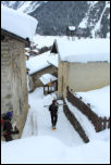 IMG_30004  -  <strong>Col de la Vanoise<br/>Arrivée au hameau des Bieux</strong>	<br/>Pralognan-La-Vanoise - Mars 2016