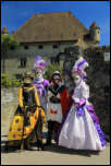 5D3_03363  -  <strong>Lucie, Pascal et Angélique</strong><br/>Carnaval Vénitien - Yvoire 2017