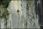 IMG_15109  -  <strong>Dans la Via de la Grotte à Carret</strong>	<br/>  Bauges - Juin 2014