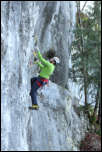 IMG_28600  -  <strong>dry tooling à la falaise de Quintal</strong>	<br/>  Bauges - Janvier 2016